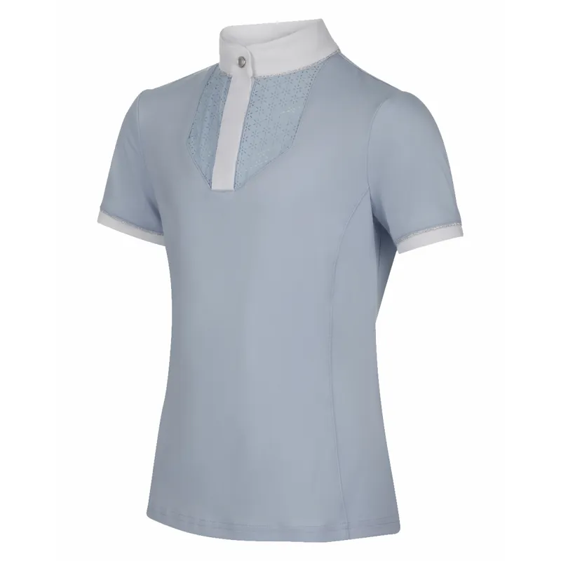 LeMieux Young Rider Belle Show Shirt - Mist-1